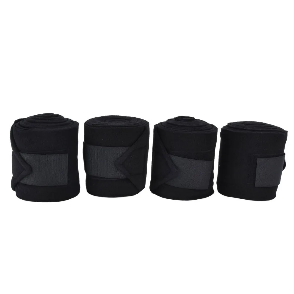 4Pcs Self Adhesive Horse Leg Warp Breathable Wear Resistant Self Adhesive Horse Guard Soft Material Lightweight
