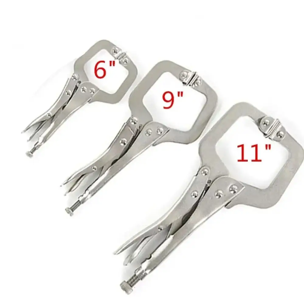 Multifunctional 5 inch Mini C Clamp Alloy Steel C-type Woodwork Fix Plier Quick Clamping Hand Tool Powerful Pliers