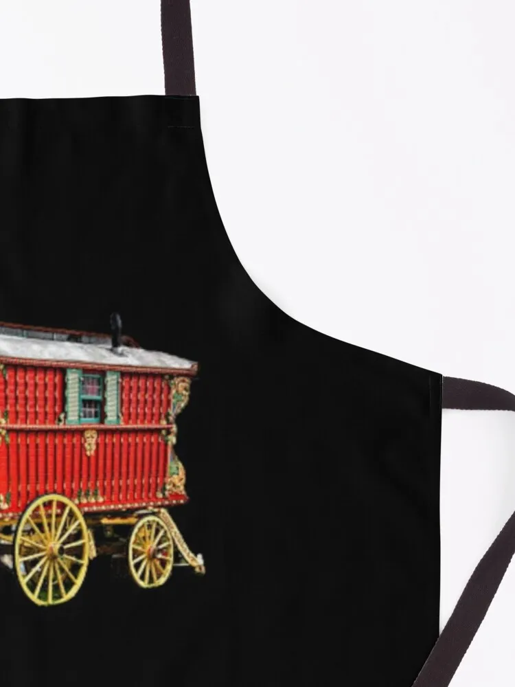 Romany gypsy caravan,ledgetravellers ,vardos,wagon gypsy/gipsy Apron chef apron Kitchen aprons