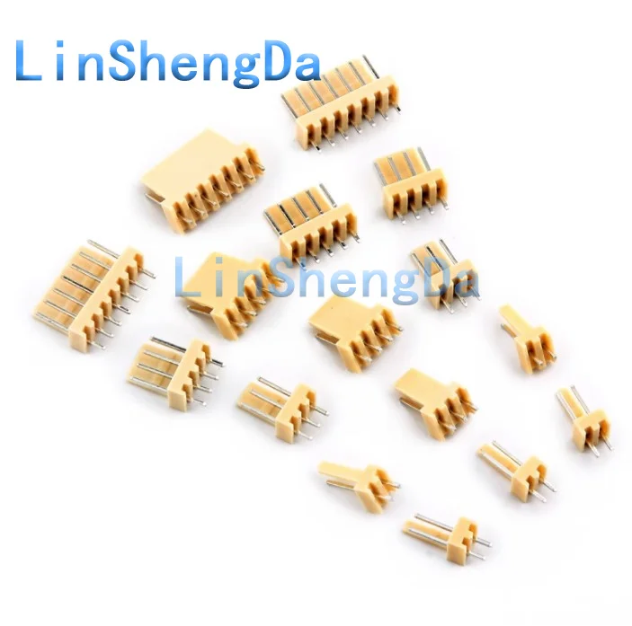 10PCS KF2510 connector straight pin seat spacing 2.54MM 2p 3p 4p 5p 6p 8p