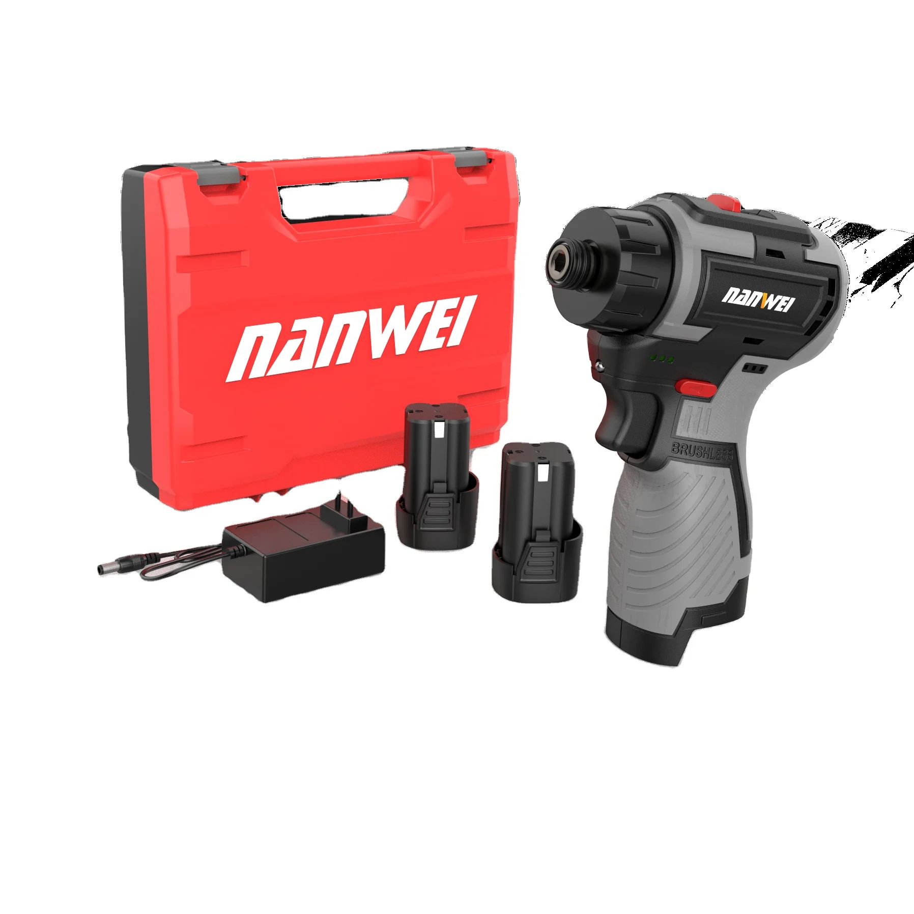 

# Hot For NANWEI New Product Impact Driver Electric Screwdriver DIY Power Tool Set For Household Rechargeable Screwdriver