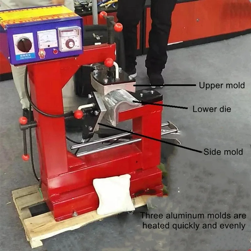 Small Car Tire Fire Patching Machine Car Tire Pulling Type Fast Three-dimensional Repair Machine Tire Vulcanizing Machine