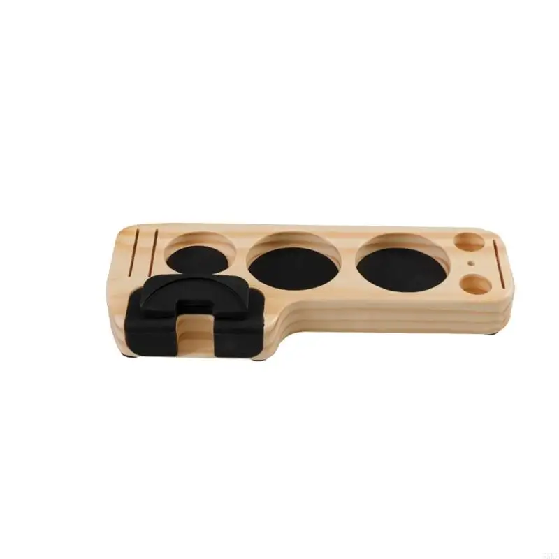 Coffee Tamping Station with Recessed Accessory Positions for Coffee Preparation 55KF