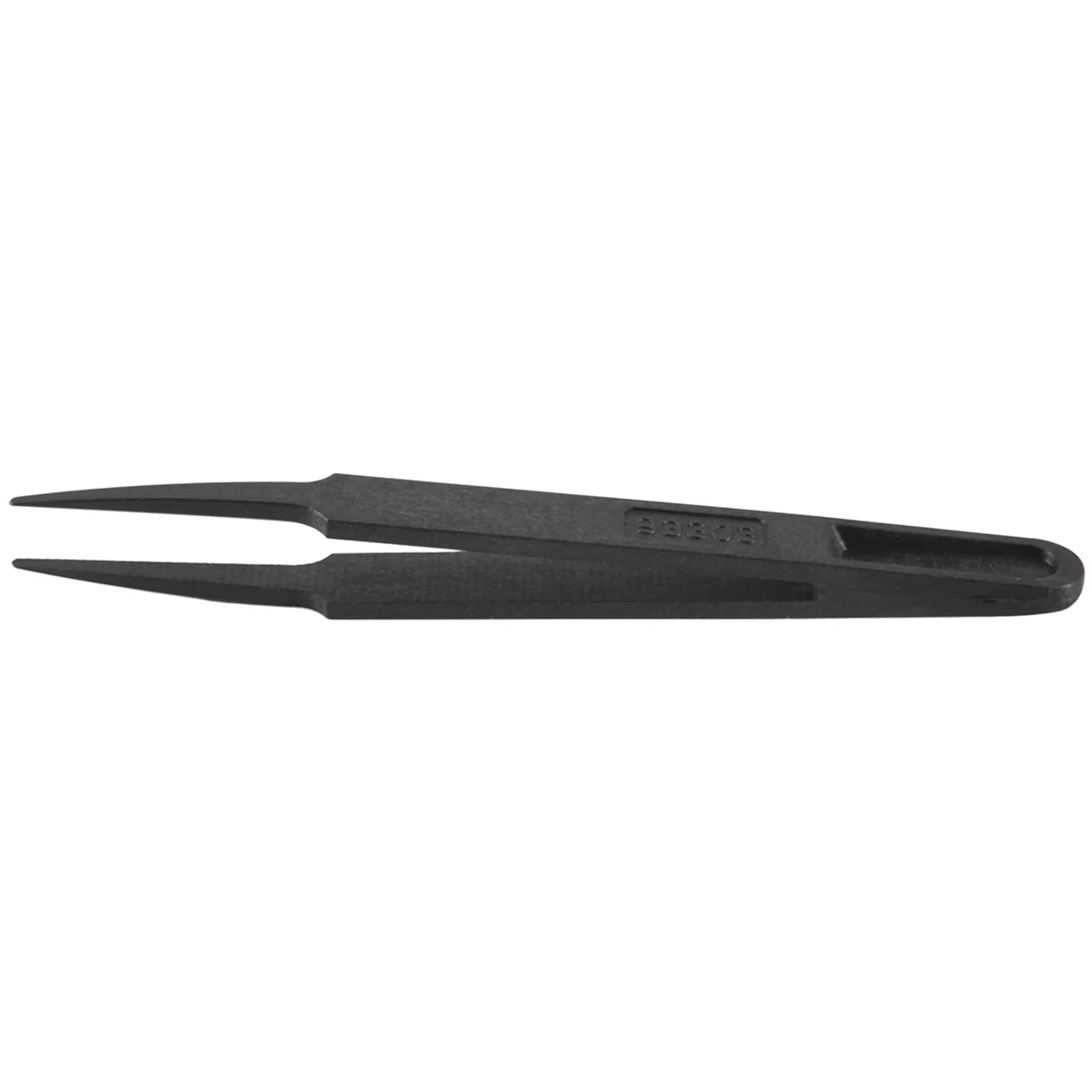 Black Plastic Anti-static Tweezers Repair Tool