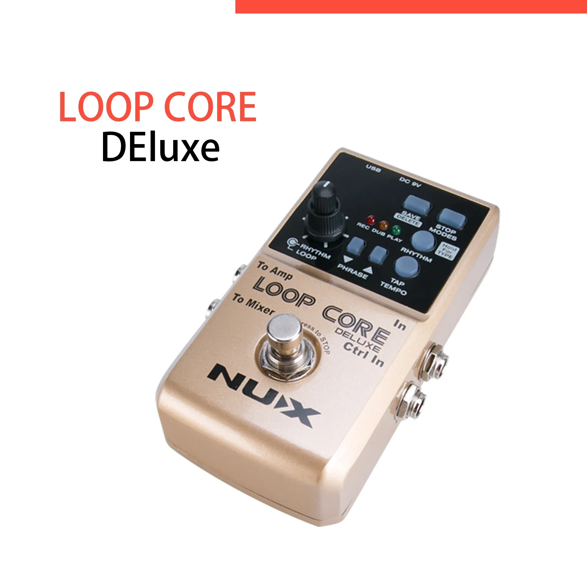 Guitar Accessory Effect Pedal Original 12 Bit Effect Wholesale Price NUX LOOP CORE DEluxe