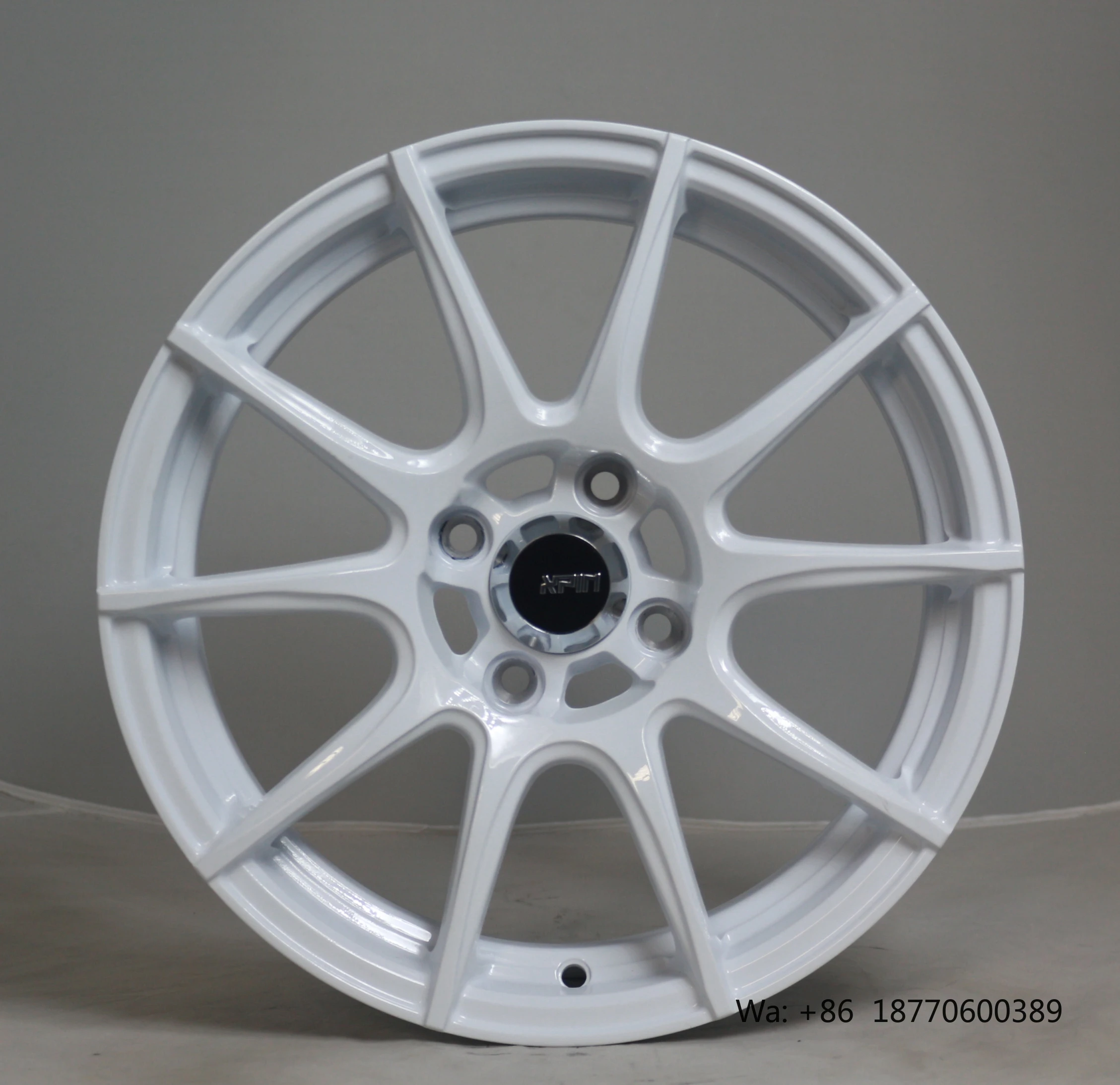 

Новые 15-дюймовые легкосплавные диски 15x7 4x100 ET 38 CB 73.1 из алюминия, изготовленные методом Flow Forming, с яркой отделкой