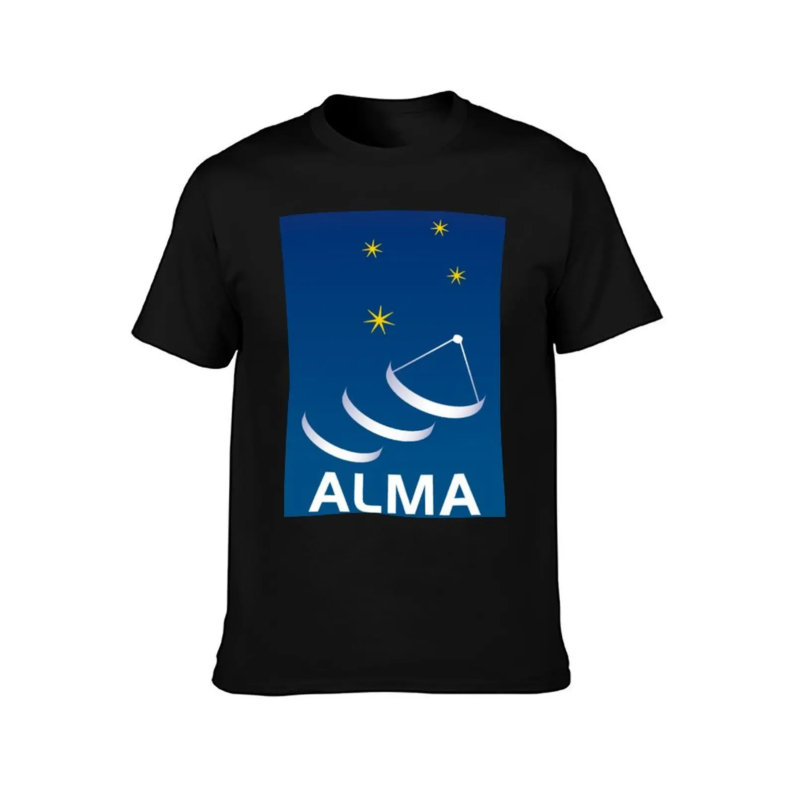 Atacama Large Millimeter Array (ALMA) Logo T-Shirt Performance Workout Short Sleeve Tee