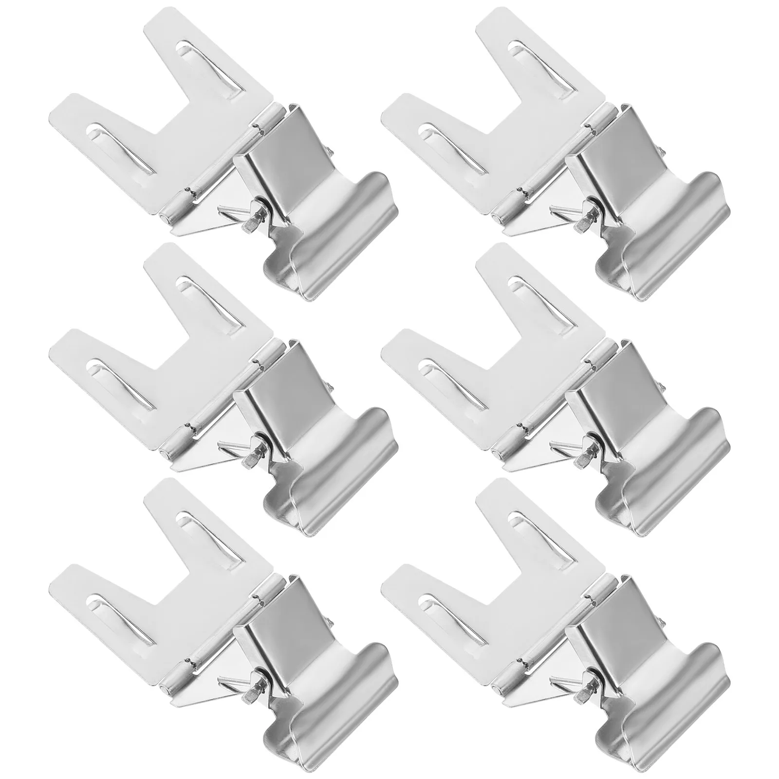 6Pcs Heavy-Duty Iron Price Tag Clamps Versatile Display Clips for Retail Stores Gift Packaging Reminders Labeling Chalkboard