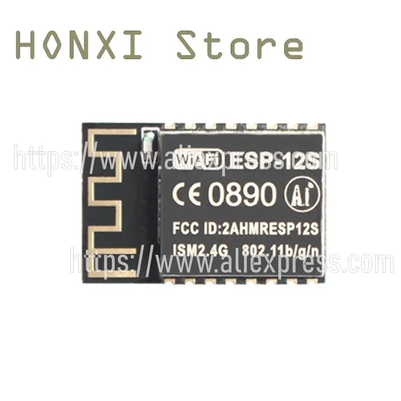 1PCS Essence can ESP8266 serial wireless WIFI module control ESP-12E ESP-12F  ESP-12S