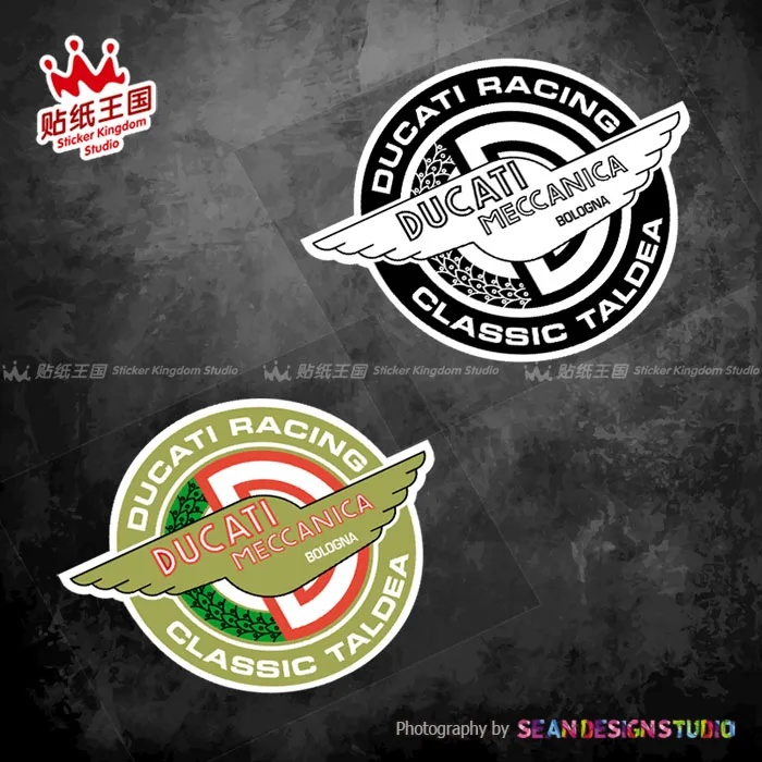 For Scrambler Classic Cafe Meccanica helmet motorcycle Stickers motor bike Decals Waterproof 12