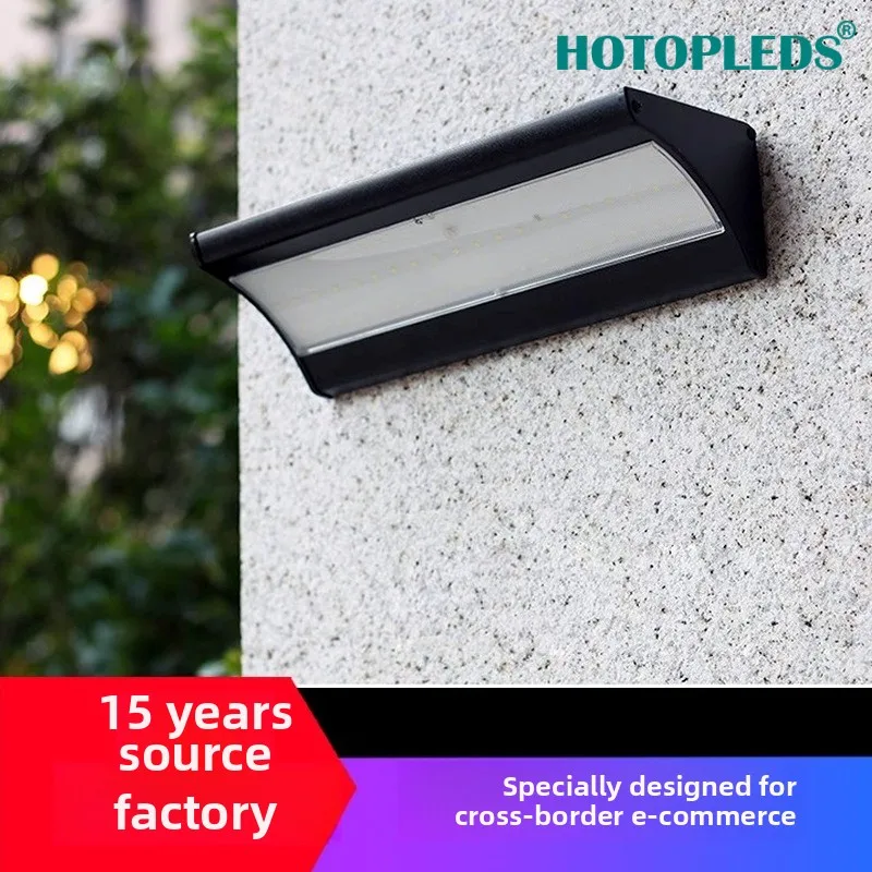 

Solar radar induction wall light household outdoor garden light 48led aluminum alloy induction street light