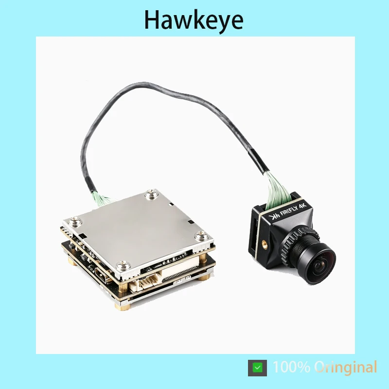 Hawkeye Firefly Split V6 LITE 4K 60FPS HDR FPV Camera Anti-shake 8X Zoom 170° Wide Angle WiFi HDMI USB-C Herelink Compatible