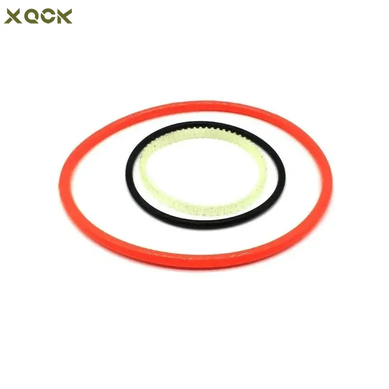 6 Pieces Rubber Roller Belt Sealing Ring for Rotary Tumbler KT6808/KT2000/KT3010 Jewelry Polishing Machine Accessories