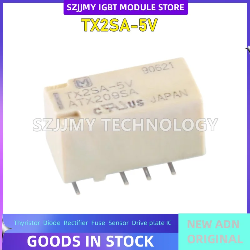 Brand new original genuine signal relay TX2SA-5V 12V 24V two open two closed 2A 8-pin