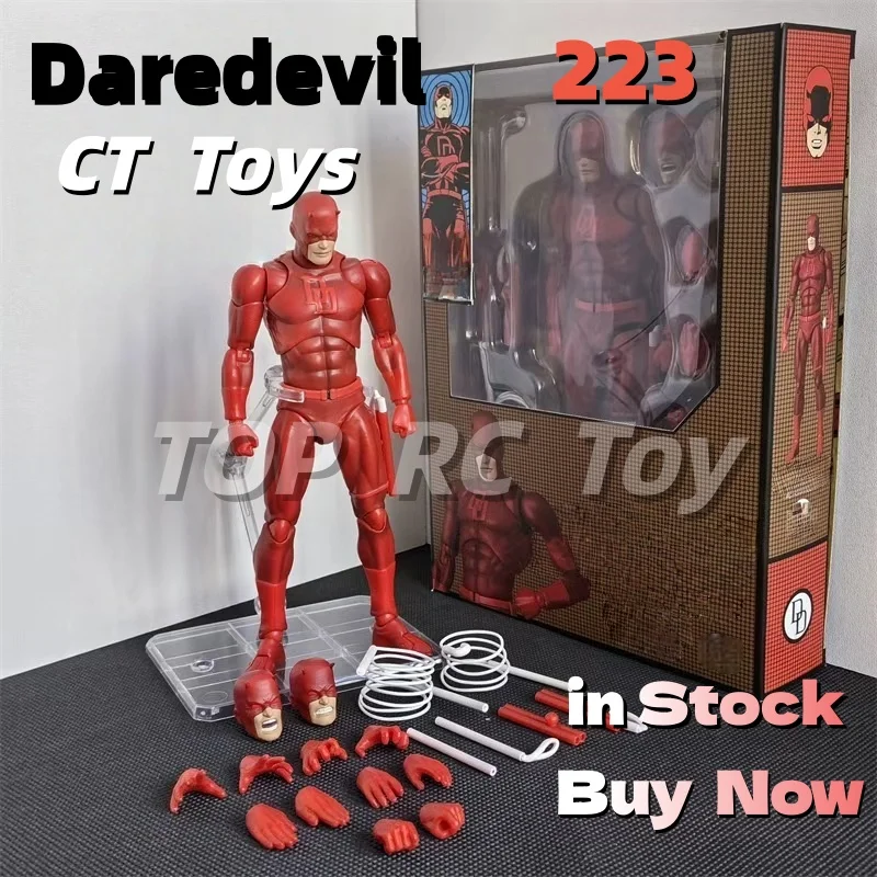 CT Daredevil Figur Mafex 223 Comic-Version Anime Actionfigur Shf Sammlermodell Statue für Kinder Geburtstagsgeschenke