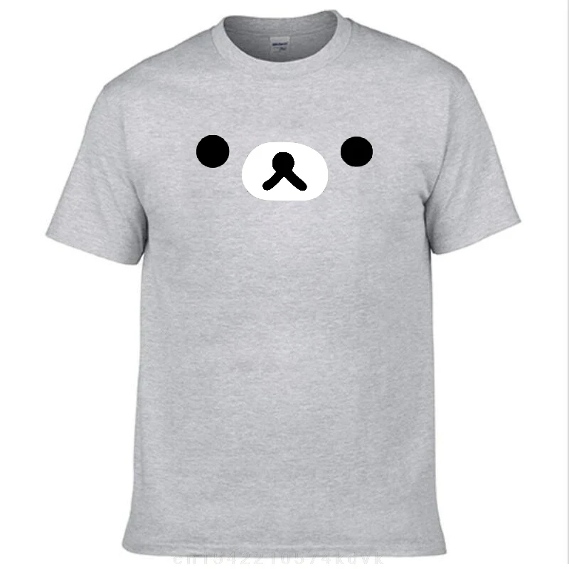 Maglietta da uomo maglietta marrone magliette rilakkuma  Cotton  Tee Top da donna
