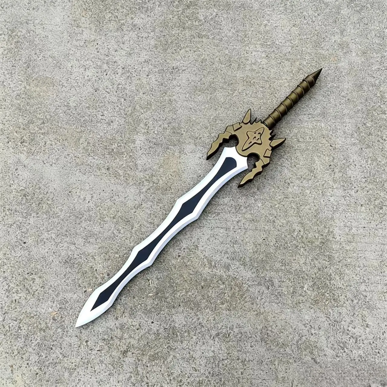 Flame Master Anime Take On Me- Love Dark Sword Cosplay Props  Halloween Carnival Cosplay Party Props Accessories Game Fans Gift
