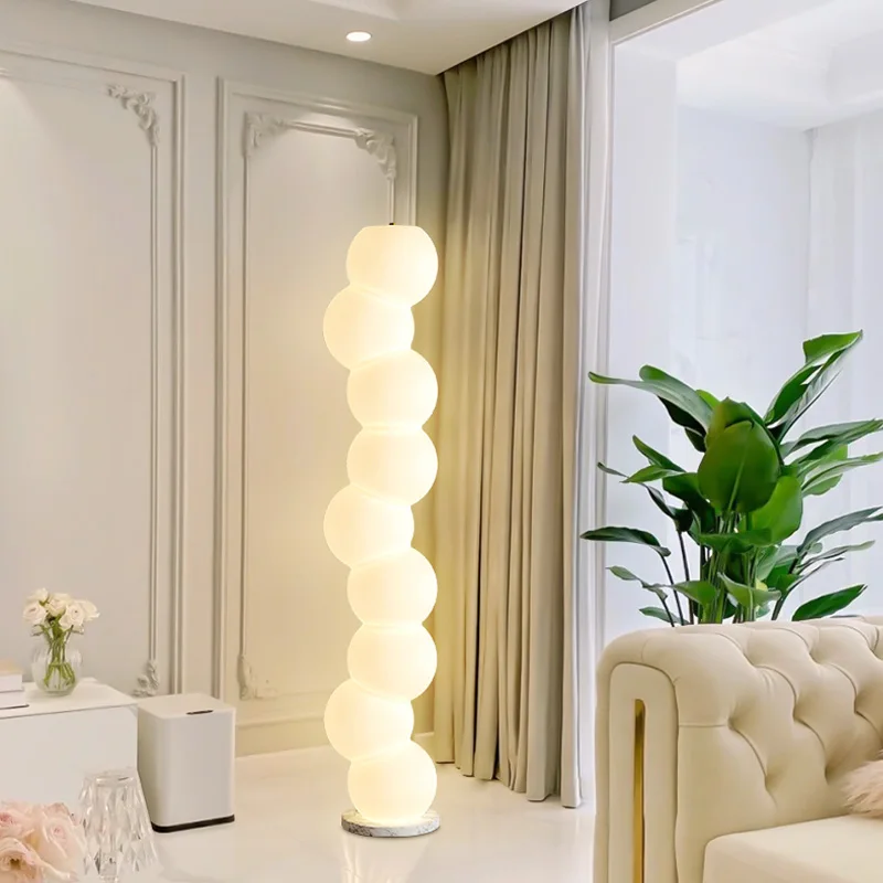 

Nordic Luxury Large Base Light Emitting Diode Floor Lamp Simple Modern Designer Style Bedroom Living Room Lighting Decoration