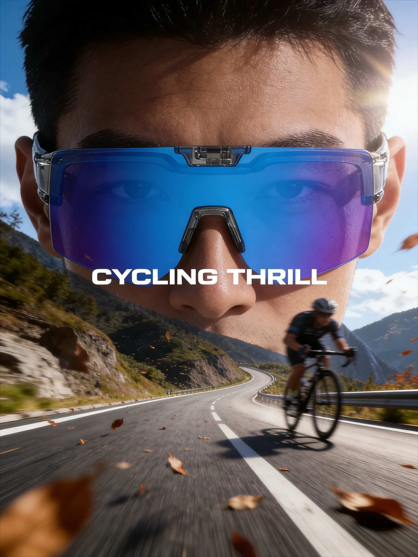 

Поляризованные солнцезащитные очки с диоптриями и откидными линзами - ветрозащитные спортивные очки для велоспорта на открытом воздухе