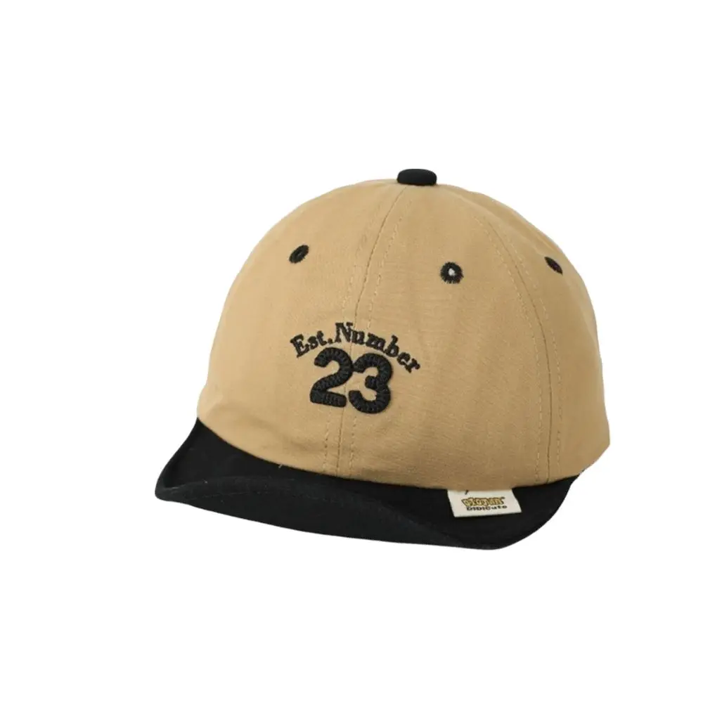 

New Number Embroidery Baseball Cap Sun Protection Breathable Sunshade Cap Casual Duck Tongue Hat Spring Autumn