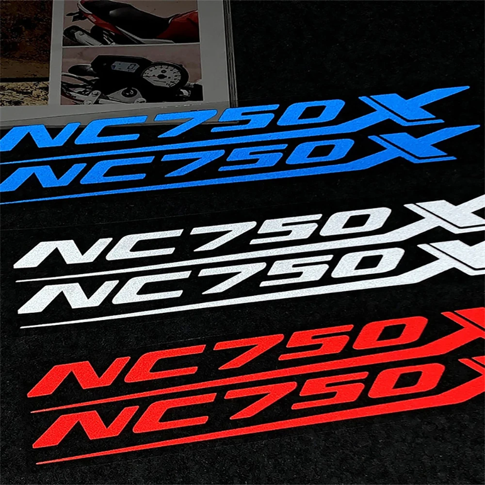 Motorcycle Reflective Emblem Badge Decal NC750X Tank Wheel Sticker Waterproof Decal For Honda NC750X NC750 X