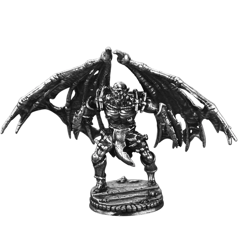 Metalen Vampier Soldaat Model Actiefiguren Eindproduct Desktop Auto-interieur Miniatuur Ornament Accessoires Cadeaus voor jongens