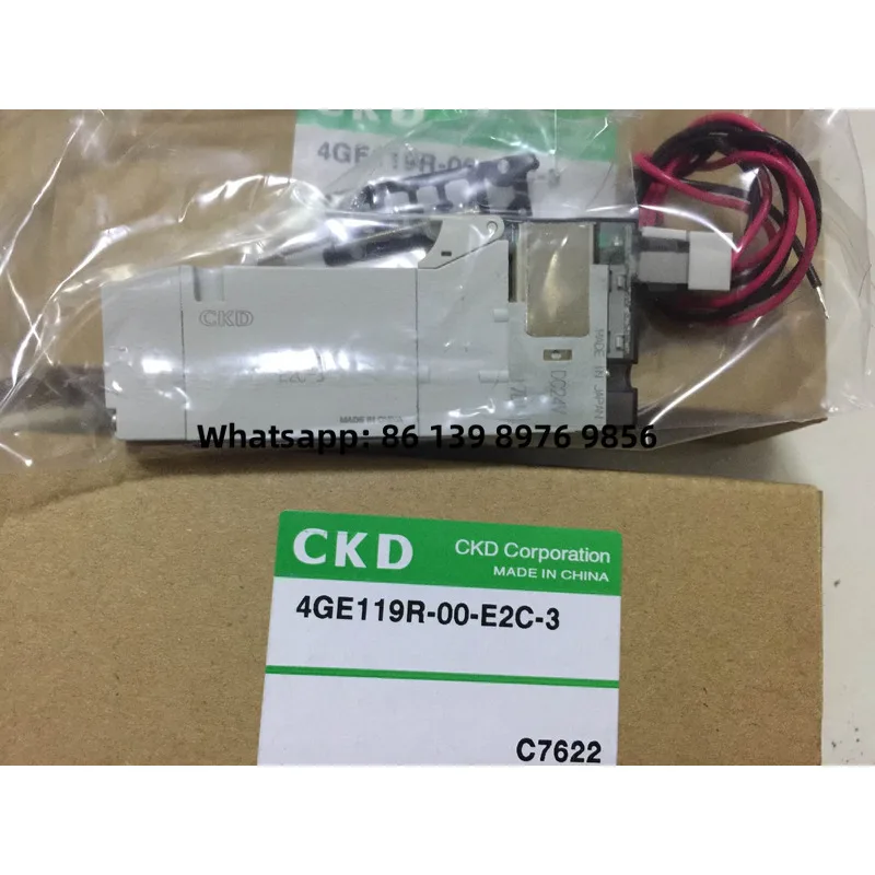 In-Stock CKD Solenoid Valve 4Ge119r-00-A2n-3 4Ge119-00-E20c-34Gb119-A2n E2
