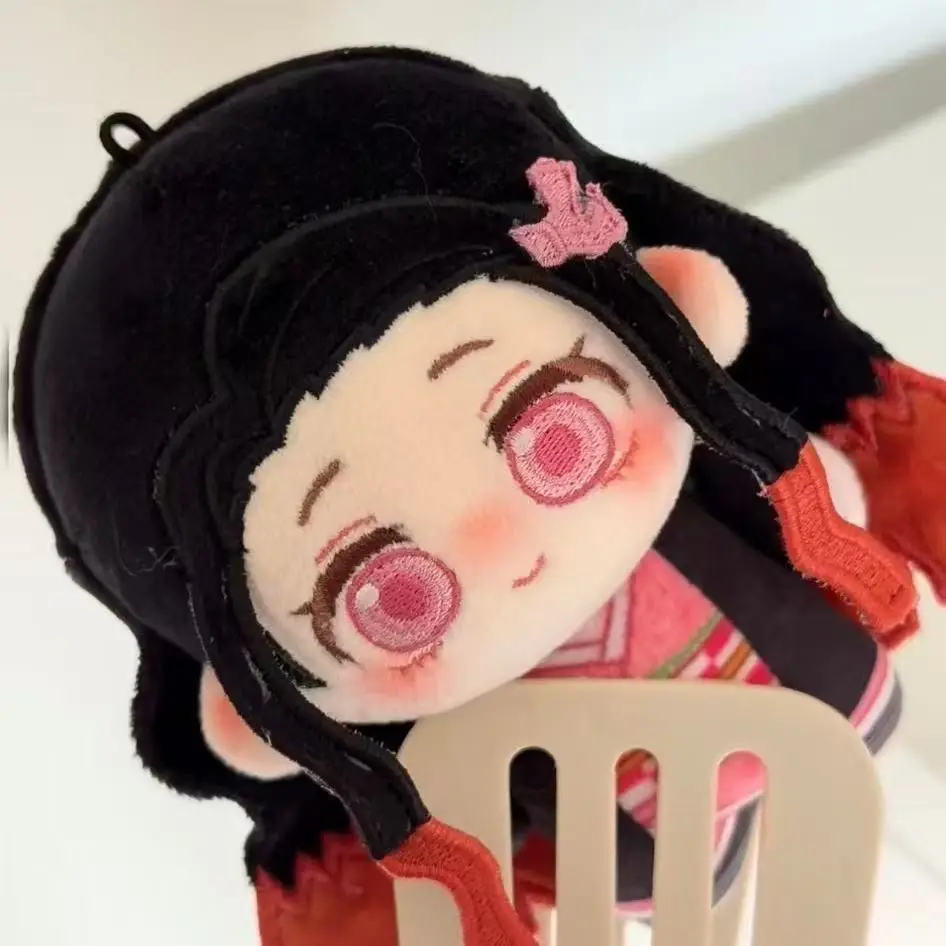 DemonSlayer anime peripherals Nezuko Kamado 10cm cute cotton doll plush toy doll gift for friends