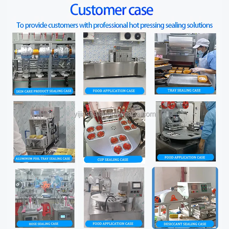 Tray Sealer Packaging Machine Snack Sealer Burger Seal Machine Blister Packing Machine