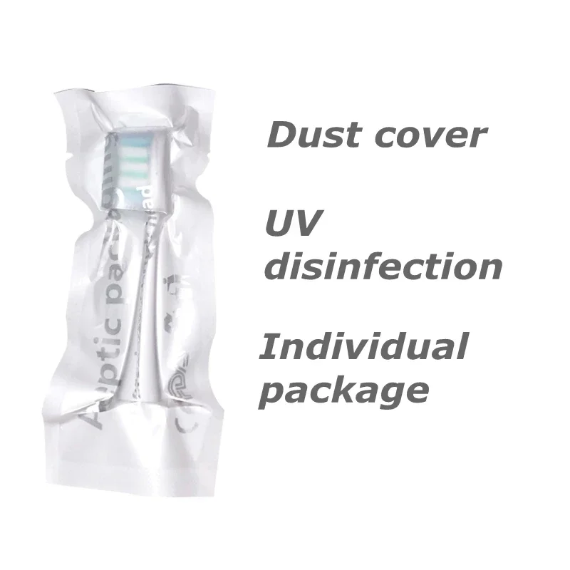 Para oclean fluxo/x/x pro/z1/f1/one/air 2/se cabeças de escova macia dupont sonic escova de dentes vácuo cerdas 7 pçs cabeças substituição