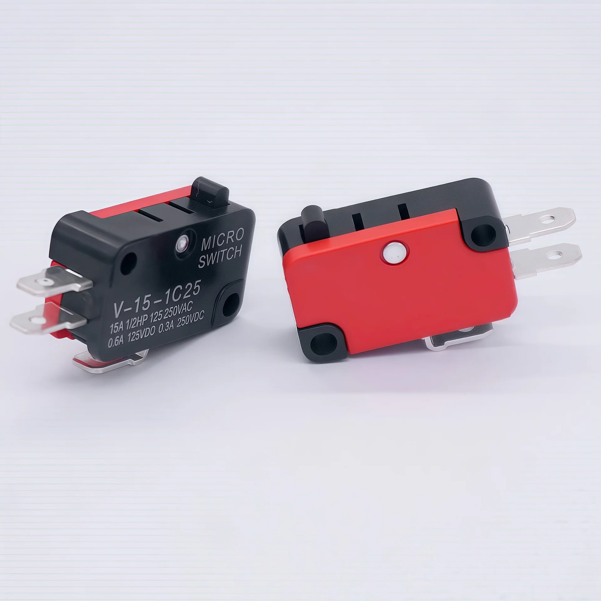 10pcs/lot Large micro switch V-15-1C25, silver point V-15-IC25 microwave oven, contact switch, copper point tact switch