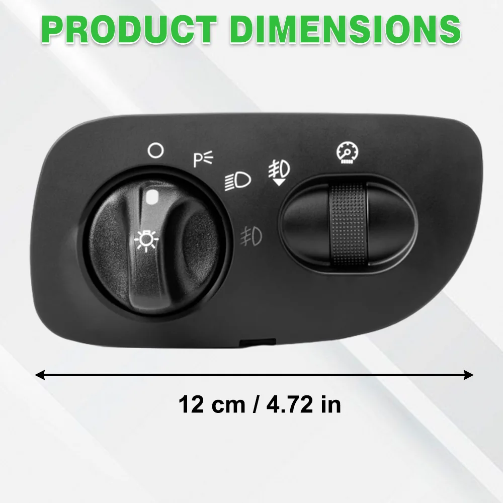 أسود 9 و 4 دبابيس لفورد F-150 2000-2003 لفورد إكسبيديشن 2000-2002 DS-1367 المصباح التبديل YL3Z11654BAB