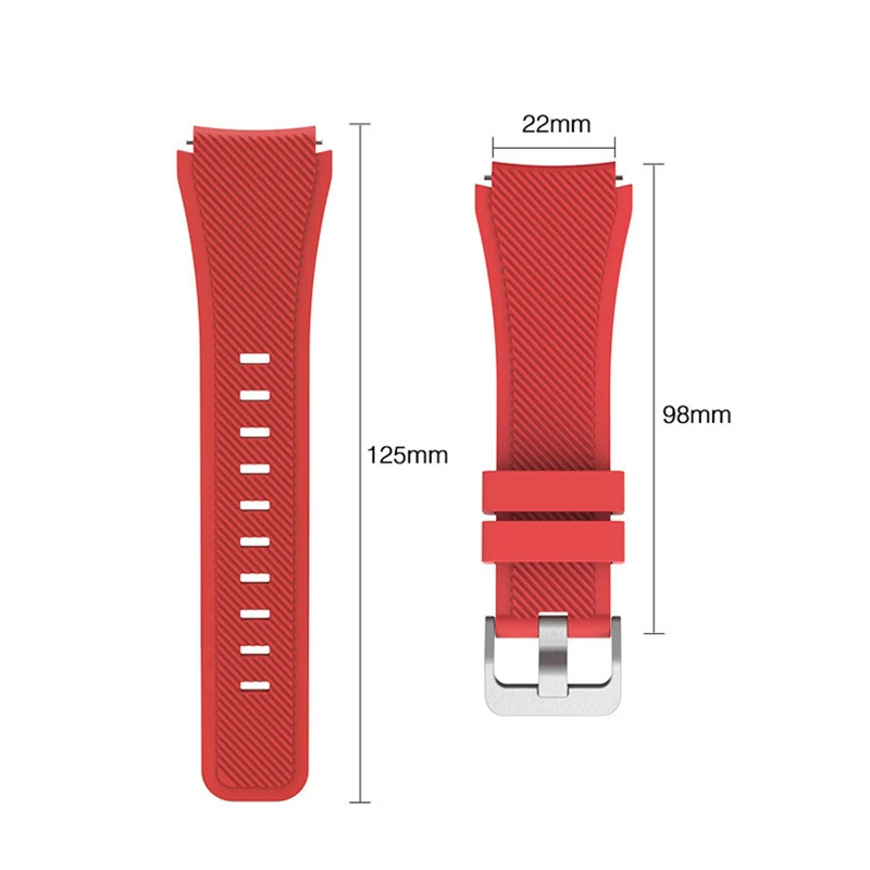 Silicone Watchband For Garmin Vivoactive 4 3 Music Watch Strap Forerunner 245 645 158 Bracelet Venu SQ/Venu 2 Plus Band