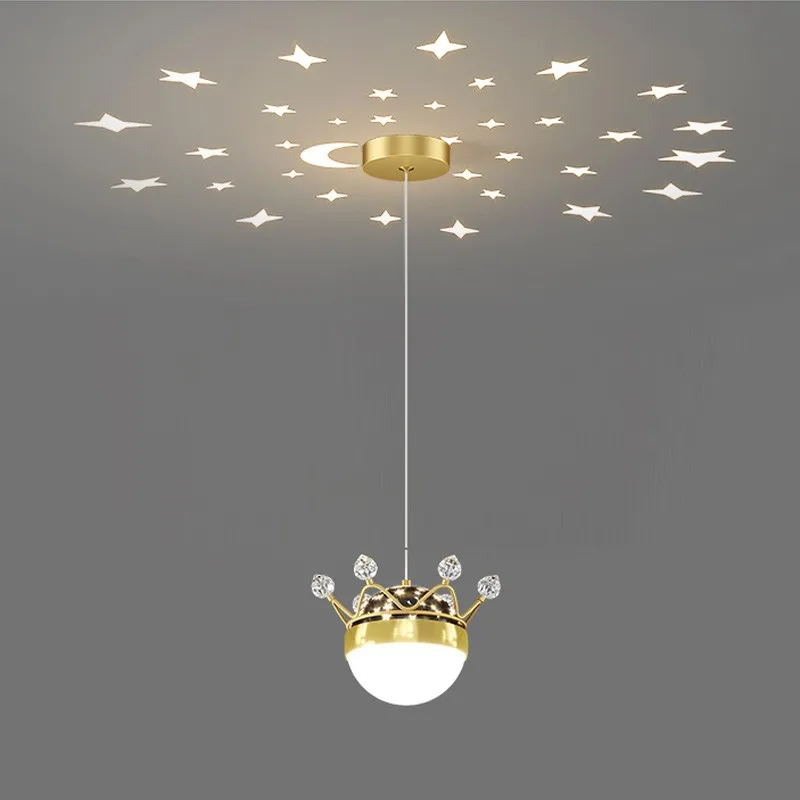 Children's Chandelier Lighting Lighting Nordic Ceiling Chandelier bedroom dining room lamp luxury villa decoration Led lights