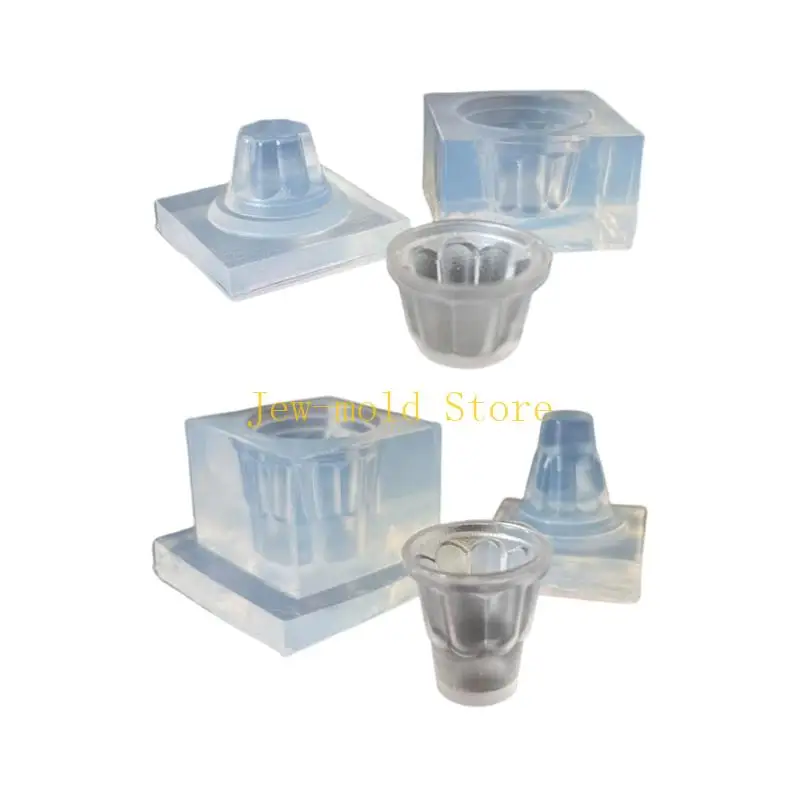 

C71B Reusable Silicone Molds Handmade Art Supplies Bowl for Creating Detailed Miniature and Artistic Crafts
