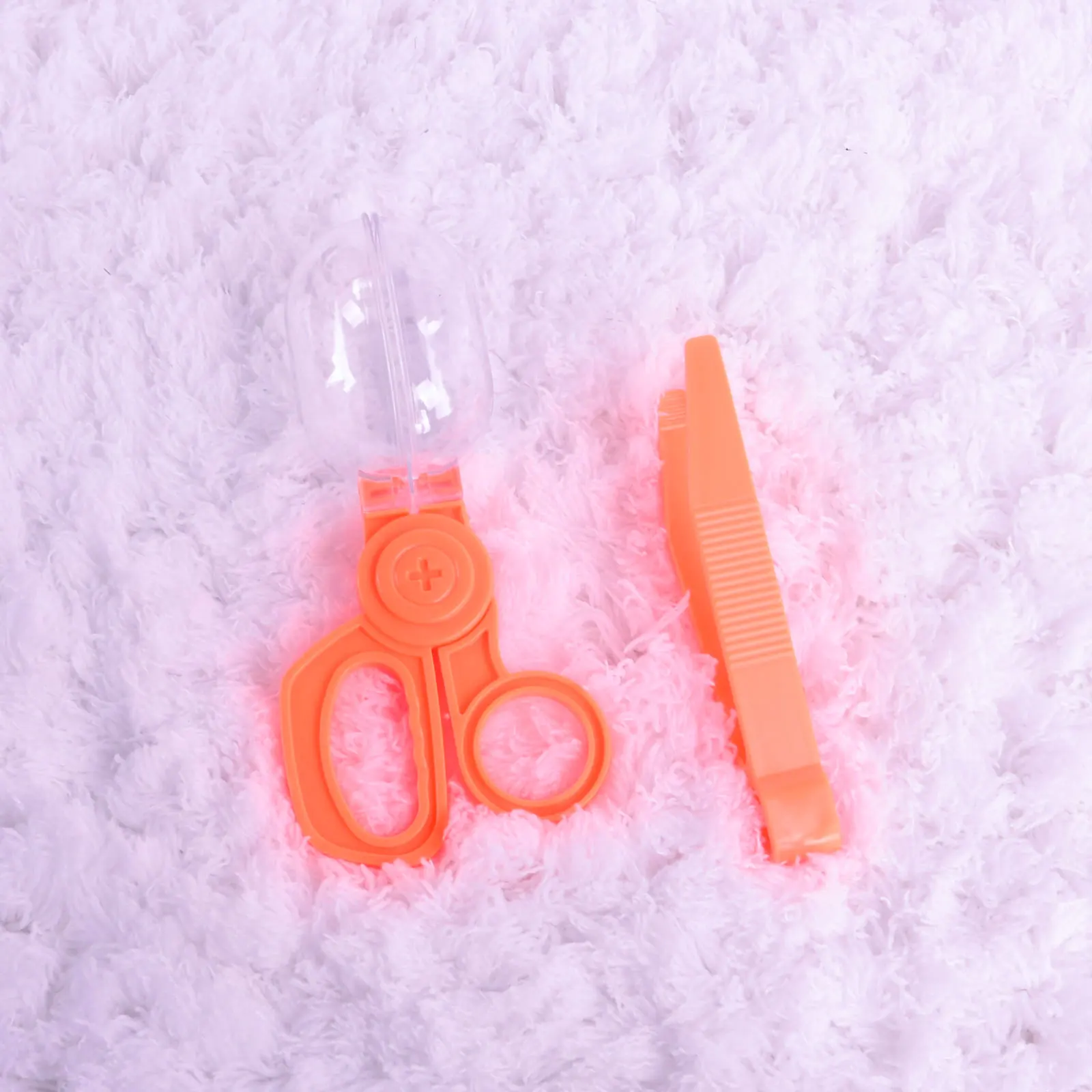 صندوق مراقبة الحشرات على شكل كبسولة، مشبك مراقبة شفاف، ملاقط، ملحقات ألعاب المغامرة #4