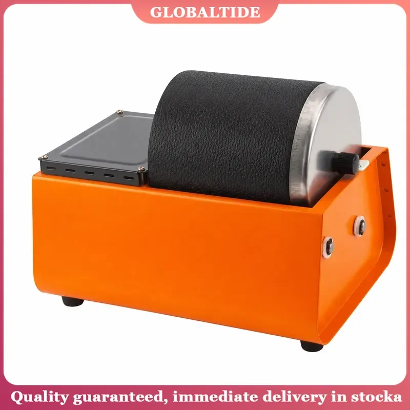 Mini Rotary Tumbler Polishing Machine Jewelry Making Gold Silver Metal Finishing Barrel Polisher Tool