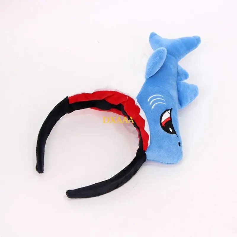 Bandeau requin réglable DXAA pour costumes cosplay Parties sur le thème Soft Elastic Band Band Practical Hairband Easy