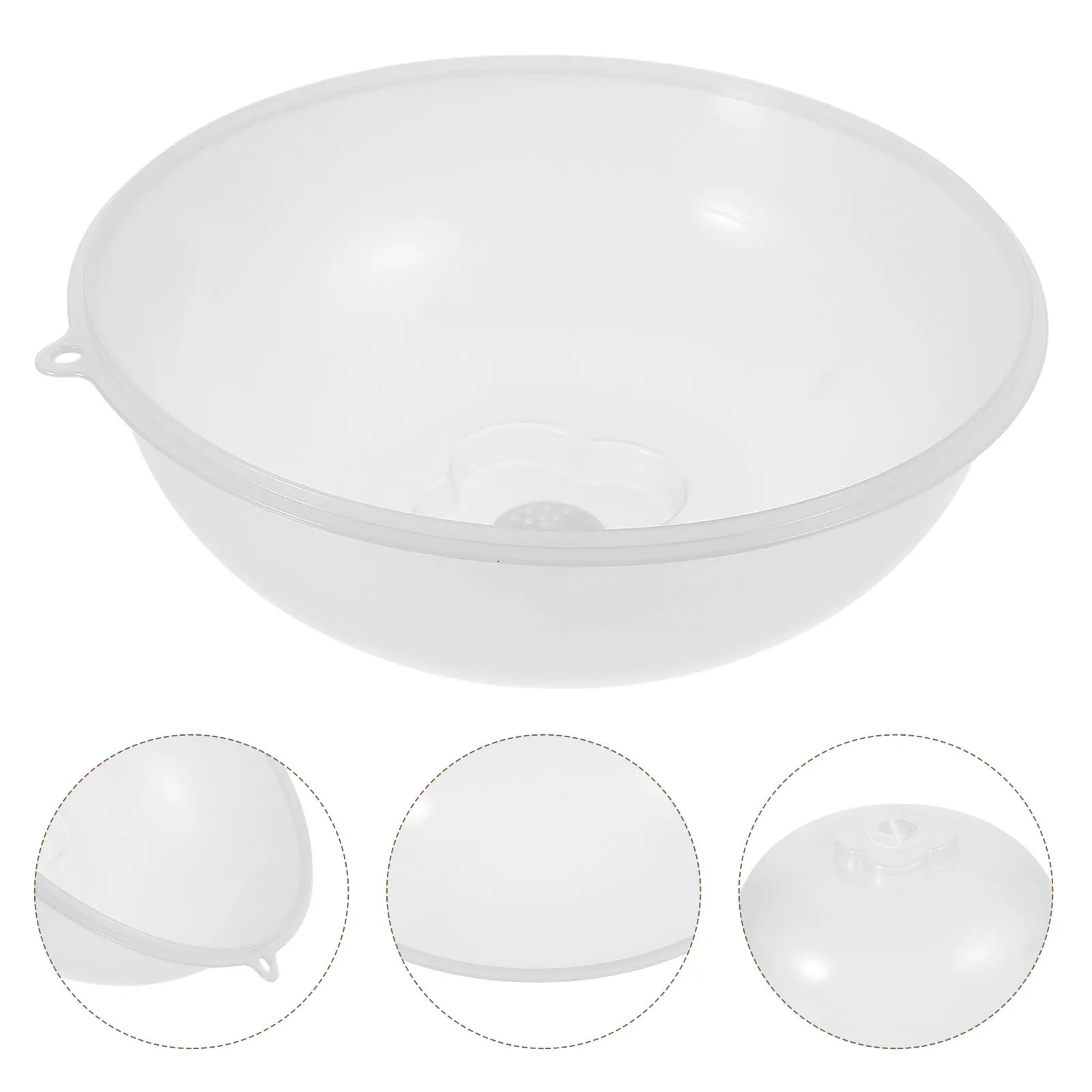

Microwave Food Cover Splatter Guard Clear Heat-Resistant Dish Protector Multi-Use Easy-Carry Microwave Accessories