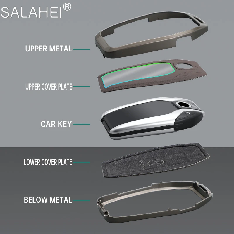 Car Remote Key Case Cover For BMW F31 F32 F34 F20 F21 F07 F10 1 3 5 7 Series X1 X3 G01 X4 G02 X5 F15 F16 M4 G30 G11 G12 GT 730Li