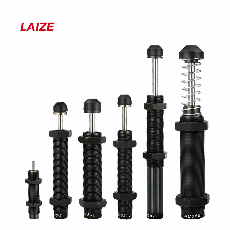 Hydraulic Buffer AC Series Automatic Compensation Medium Carbon Steel Material