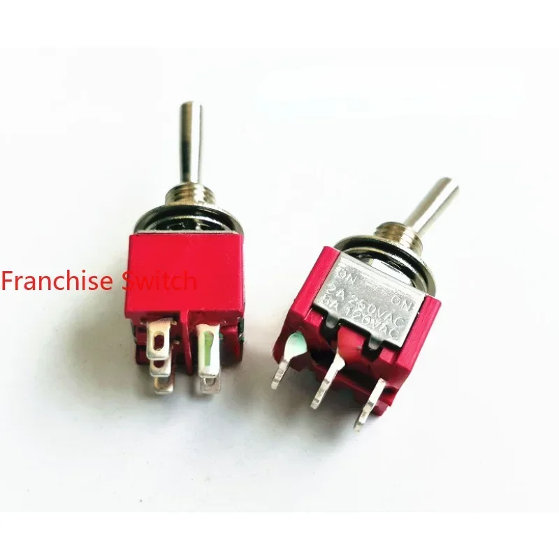 S-114 Button Switch 2A250VAC 4-pin 2-speed Rocker  Aperture 12MM