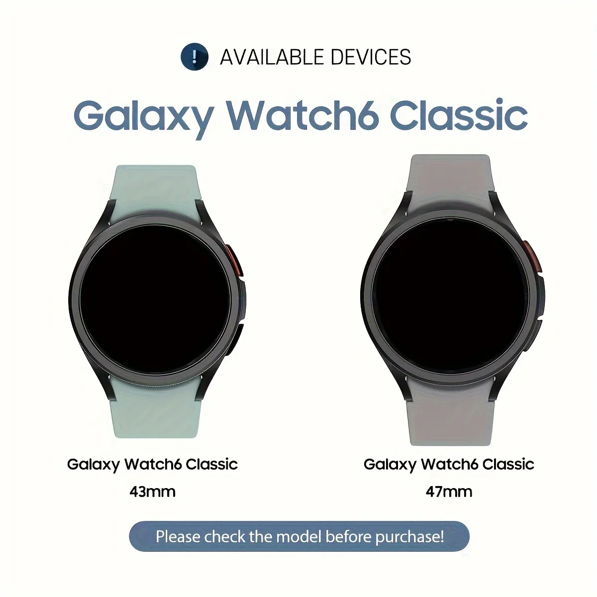 10 Stück Gehäuse für Samsung Galaxy Uhr 6 40mm \ classic 43mm 47mm [kein Bildschirm], harte matte PC Stoßstange Schutzhülle.