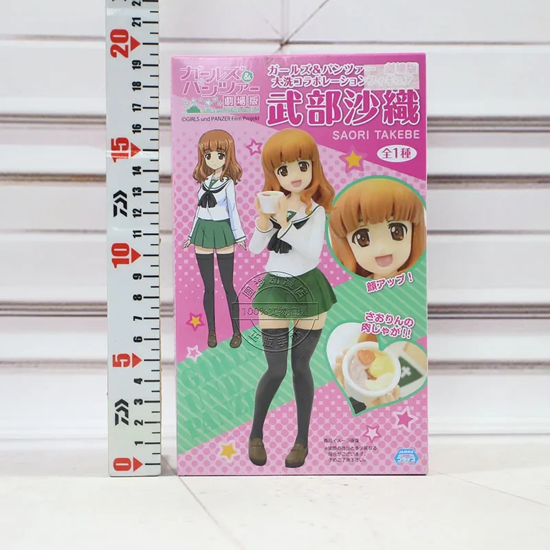 GIRLS and PANZER Action Figure Saori Takebe Nishizumi Miho Nishi Kinuyo Anime Lovely Model Ornament Toys