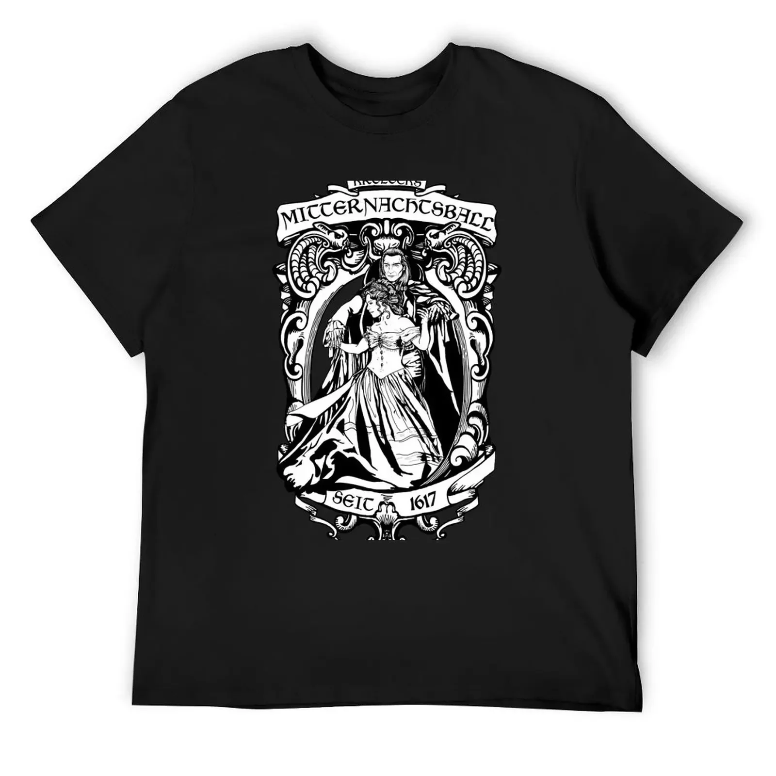 

midnight ball T-Shirt vintage t shirts Short sleeve tee croswit shirt man mens plain t shirts