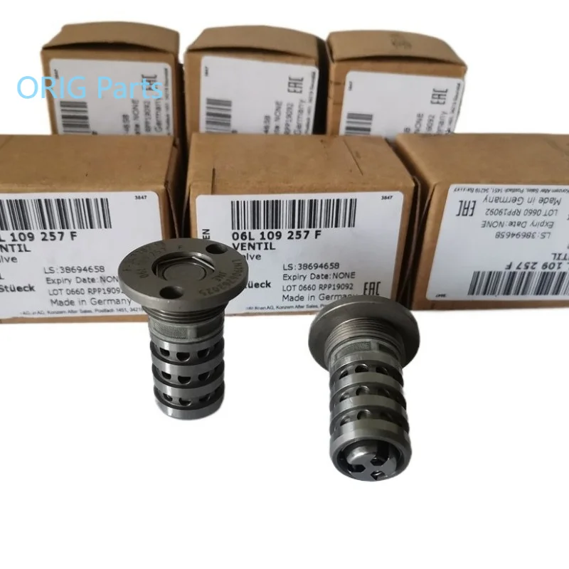 06L109257F 06L109257B 1PC Engine Oil Control Valve Camshaft Adjuster Valve Fit For EA888 Gen3 MK3 1.8T 2.0TFSI VVT