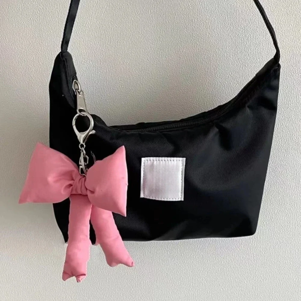 الإبداعية كبيرة Bowknot سلاسل المفاتيح لينة دمية محشوة Bowknot حقيبة يد المرأة حلية طالب مضحك سلسلة مفاتيح