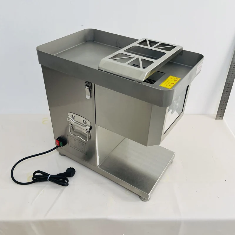 

Electric Meat Cutter Machine Commercial Meat Slicer Shredded Diced Stainless Steel Vegetable Cutting Machine