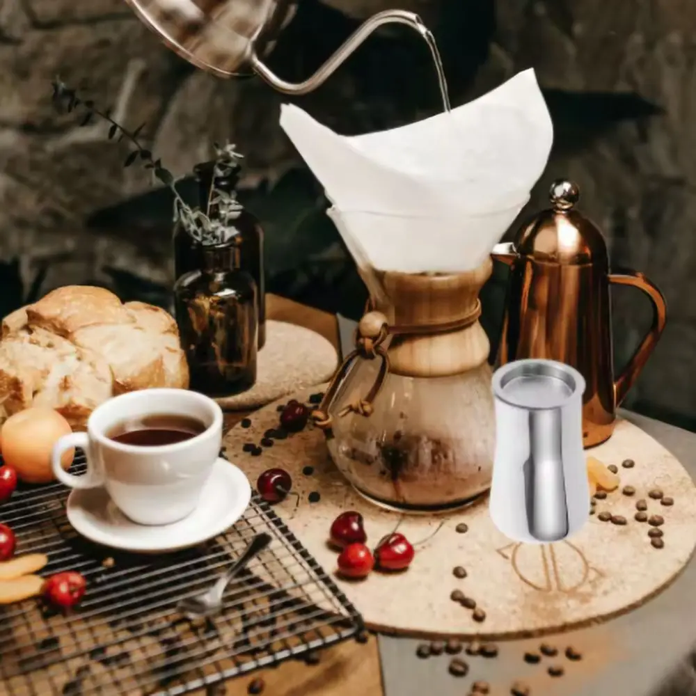 

40pcs Disposable Square Coffee Filters Paper Foldable Wood Pulp Coffee Dripper Paper Thickened Unbleached Coffee Maker Paper