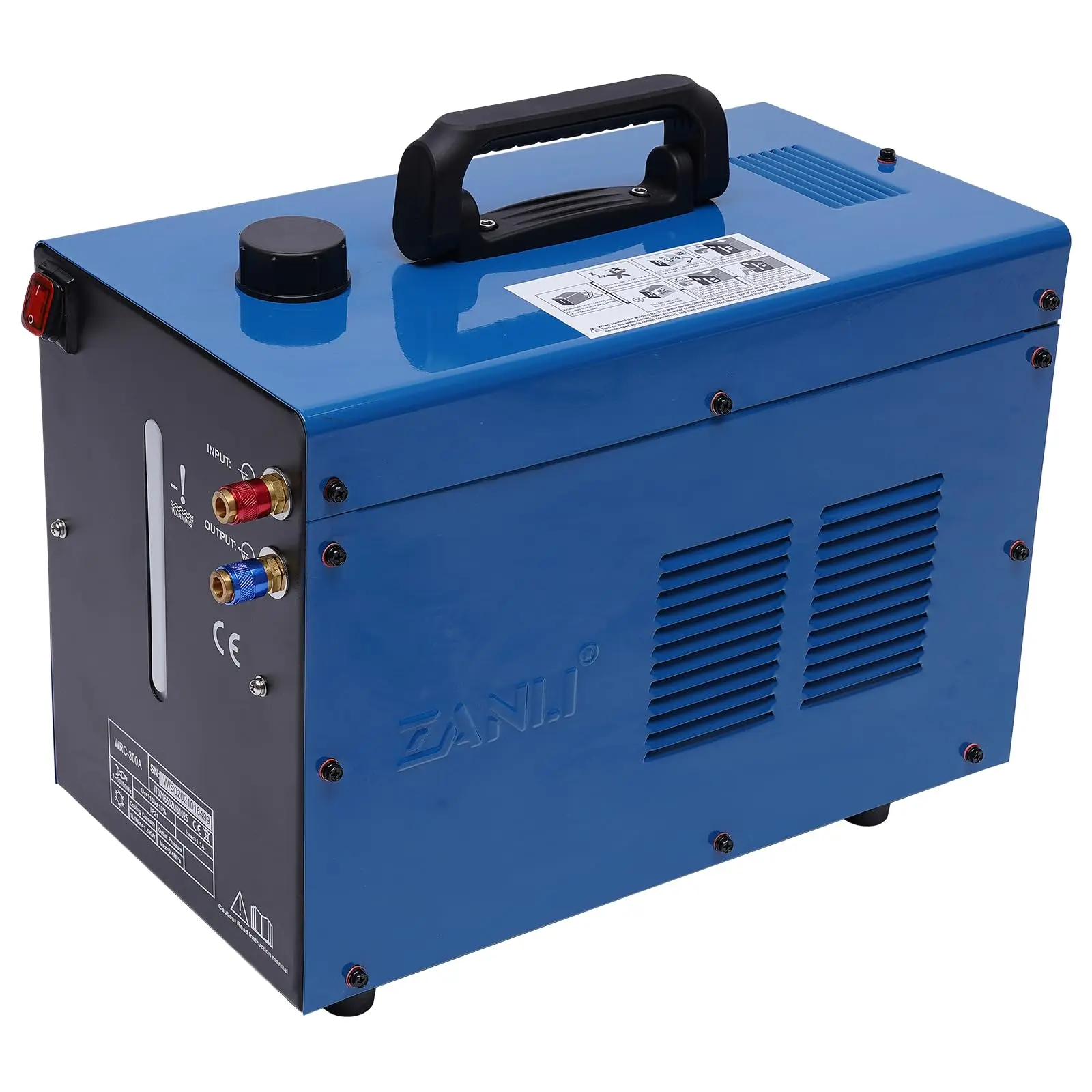110V Welder Water Cooler,Industrial Water Chiller 10L Capacity,370W Welding Welder Water Cooler TIG Welder Torch